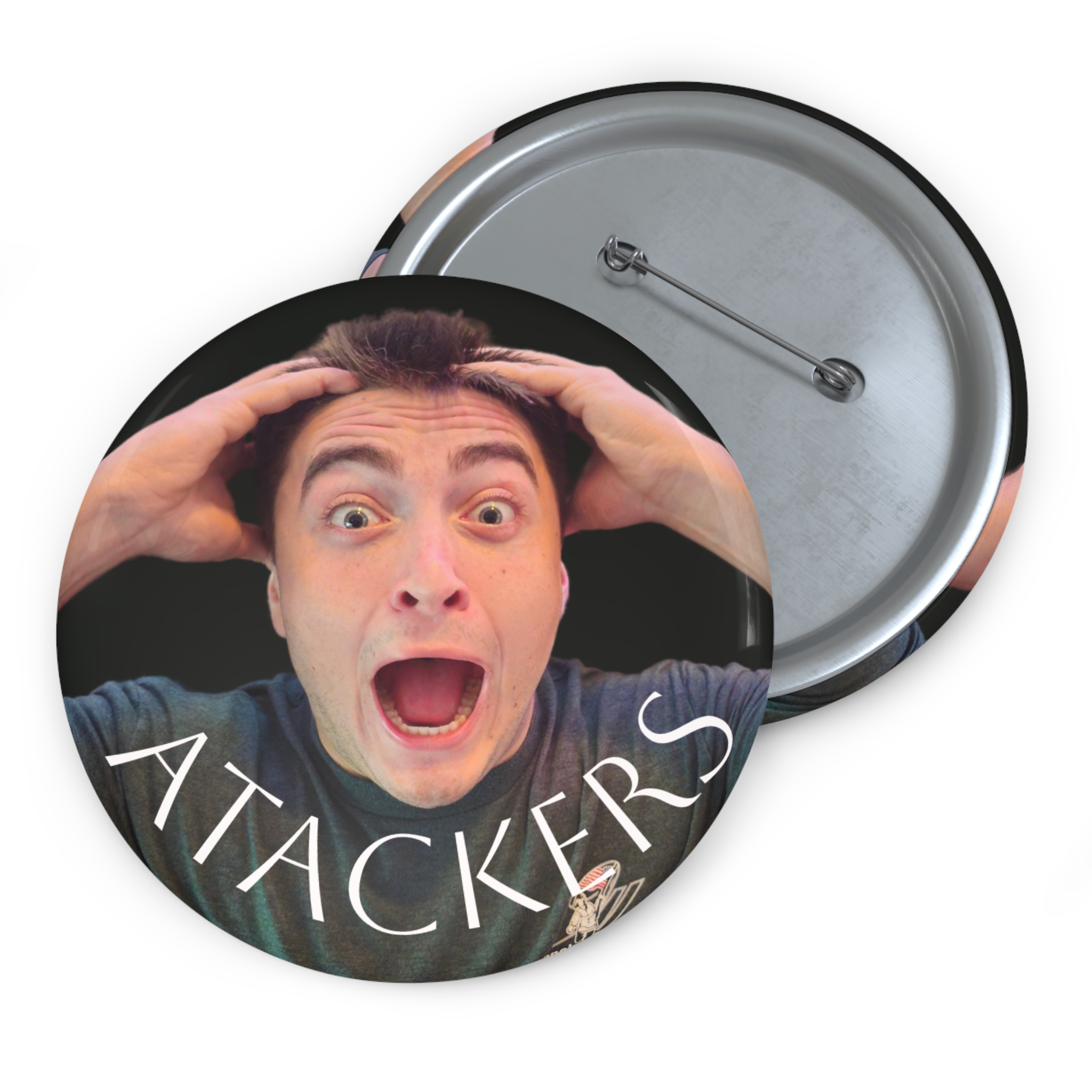 Zacatacktheman community identity pin